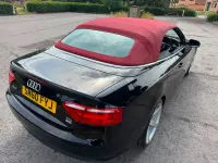 Used Audi A5 Cabriolet 170 HP (125 kW) 2010 Black Cabriolet