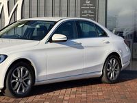 Begagnad Mercedes C220 170 HK (125 kW) 2015 Vit Sedan