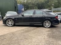 Begagnad Mercedes C220 168 HK (123 kW) 2009 Svart Sedan