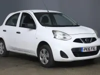 Used Nissan Micra Visia 80 HP (58 kW) 2016 White Hatchback