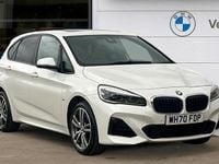 Used BMW 225 Active Tourer iPerformance 221 HP (162 kW) 2020 White MPV