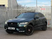 Used Jaguar F-Pace R-Sport 2018 Green SUV