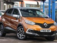 Used Renault Captur Iconic 2018 Orange and silver SUV