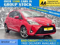 Used Toyota Yaris Hybrid 2018 Red Hatchback