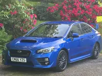 Used Subaru WRX STI 295 HP (216 kW) 2016 Blue Sedan