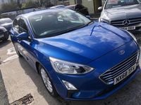 Used Ford Focus Titanium 125 HP (91 kW) 2018 Blue Hatchback