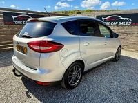Used Ford C-MAX Zetec 125 HP (91 kW) 2018 Silver MPV