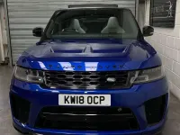 Used Land Rover Range Rover Sport SVR 2018 Blue SUV