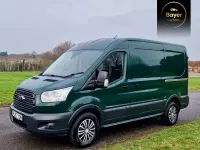 Begagnad Ford Transit 130 HK (95 kW) 2018 Grön Van