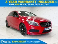 Used Mercedes A220 AMG 2015 Red Hatchback