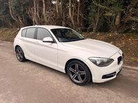Used BMW 116 Sport Line 2013 White Hatchback