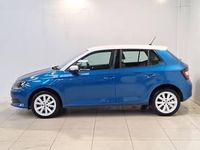 Used Skoda Fabia Colour Edition 75 HP (55 kW) 2018 Blue Hatchback