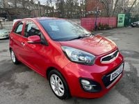 Used Kia Picanto 84 HP (61 kW) 2012 Red Hatchback