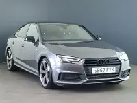 Used Audi A4 Black Edition 190 HP (139 kW) 2018 Grey Sedan
