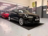 Used Audi A1 Sportback S-Line 2016 Black Hatchback