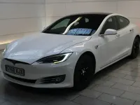 Used Tesla Model S 350 kW (476 HP) 2018 White Hatchback
