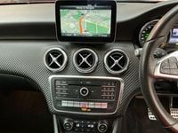 Used Mercedes A200 AMG line 136 HP (100 kW) 2017 Red Hatchback