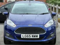 Used Ford Fiesta Titanium 125 HP (91 kW) 2015 Blue Hatchback