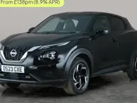 Used Nissan Juke N-Connecta 114 HP (83 kW) 2023 Black SUV