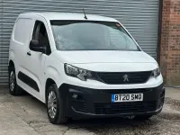 Used Peugeot Partner S 108 HP (79 kW) 2020 White MPV