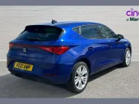 Used Seat Leon SE Dynamic 128 HP (94 kW) 2021 Blue Hatchback