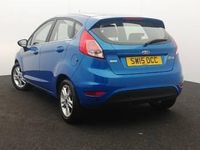 Used Ford Fiesta Zetec 100 HP (73 kW) 2015 Blue Hatchback