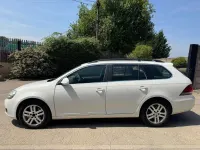 Used VW Golf VII SE 2013 White Estate