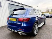 Used Mercedes GLC220 AMG Line Premium 194 HP (142 kW) 2020 Blue Estate
