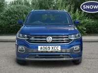 Used VW T-Cross R-line 116 HP (85 kW) 2019 Blue SUV