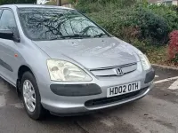 Used Honda Civic 2002 Silver Hatchback