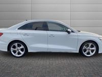 Used Audi A3 S-Line 150 HP (110 kW) 2021 White Sedan