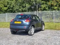 Used Nissan Juke Acenta 115 HP (84 kW) 2011 Blue SUV