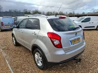 Used SsangYong Korando 178 HP (130 kW) 2017 Silentr silver metallic Van