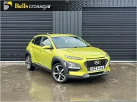 Used Hyundai Kona Premium 2019 Yellow SUV