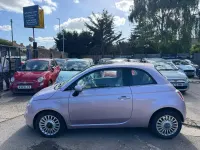 Used Fiat 500 Lounge 85 HP (62 kW) 2013 Pink Hatchback