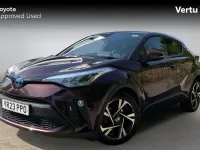 Used Toyota C-HR Design 122 HP (89 kW) 2023 Deep amethyst (metallic paint) SUV