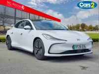 New MG IM5 300 kW (408 HP) 2026 White Hatchback
