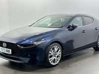 Begagnad Mazda 3 Inclusive 122 HK (89 kW) 2022 Blå Halvkombi