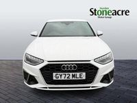 Używany Audi A4 S-Line 150 KM (110 kW) 2022 Biały Sedan/Limuzyna