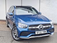 Used Mercedes GLC300 AMG Line Premium Plus 306 HP (225 kW) 2022 Blue SUV