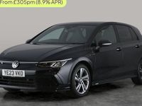 Used VW Golf VIII R-line 150 HP (110 kW) 2023 Black Hatchback