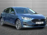 Begagnad Ford Focus Titanium X 125 HK (91 kW) 2024 Blå Halvkombi