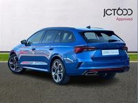 Used Skoda Octavia vRS 241 HP (177 kW) 2022 Blue Estate