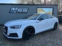 Used Audi A5 Sportback Black Edition 150 HP (110 kW) 2019 White Hatchback
