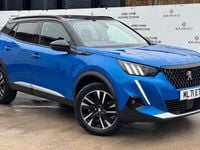 Begagnad Peugeot 2008 Premium 2021 Blå SUV