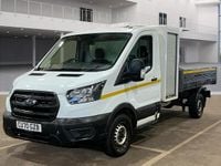 Used Ford Transit 130 HP (95 kW) 2020 White Cabriolet