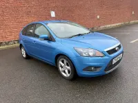 Used Ford Focus Zetec 100 HP (73 kW) 2009 Blue Hatchback