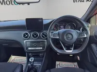 Used Mercedes A160 AMG line 102 HP (75 kW) 2017 Red Hatchback