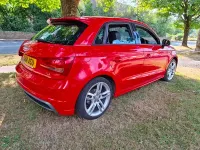 Used Audi A1 Sportback S-Line 2014 Red Hatchback