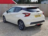 Used Nissan Micra N-Connecta 90 HP (66 kW) 2019 White Hatchback